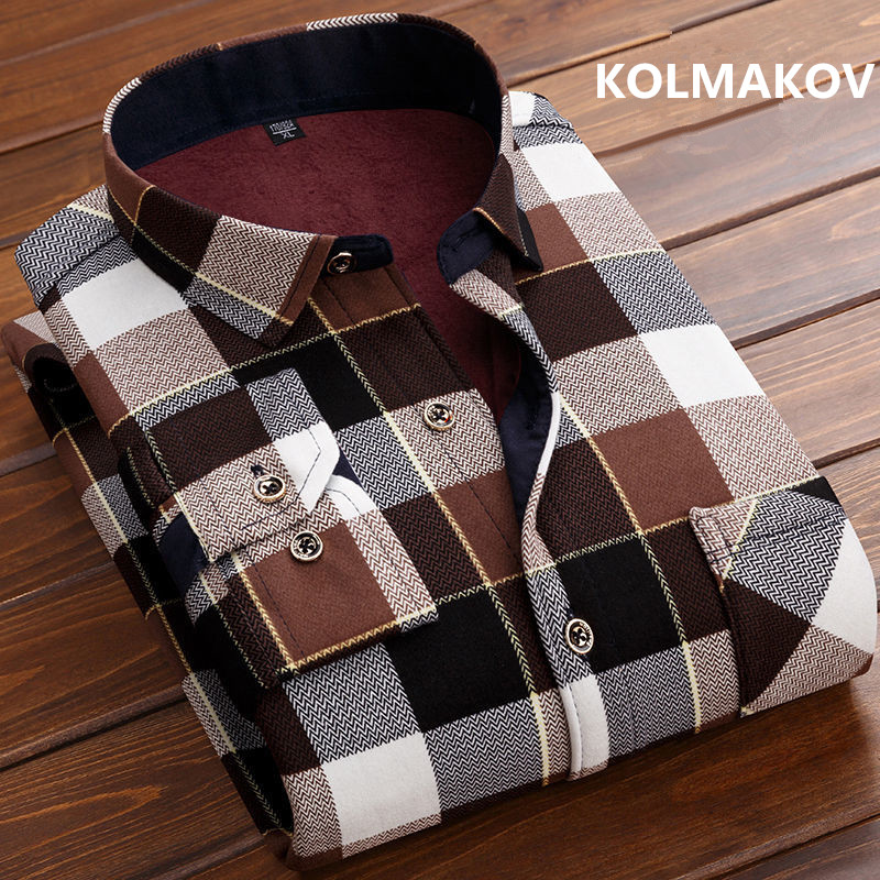 2026 winter Men's fashion smar - Flannel Shirt Lined review and price