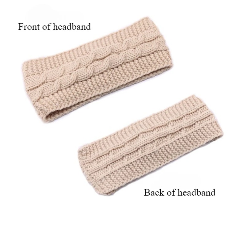 Hair Bands Hemp Headband Woman - Fleece Ear Warmer Band review and price
