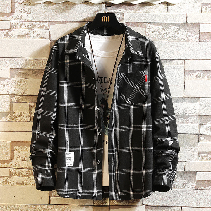 2027 Summer Men's Plaid Shirt  - Flannel Shirt Lined review and price