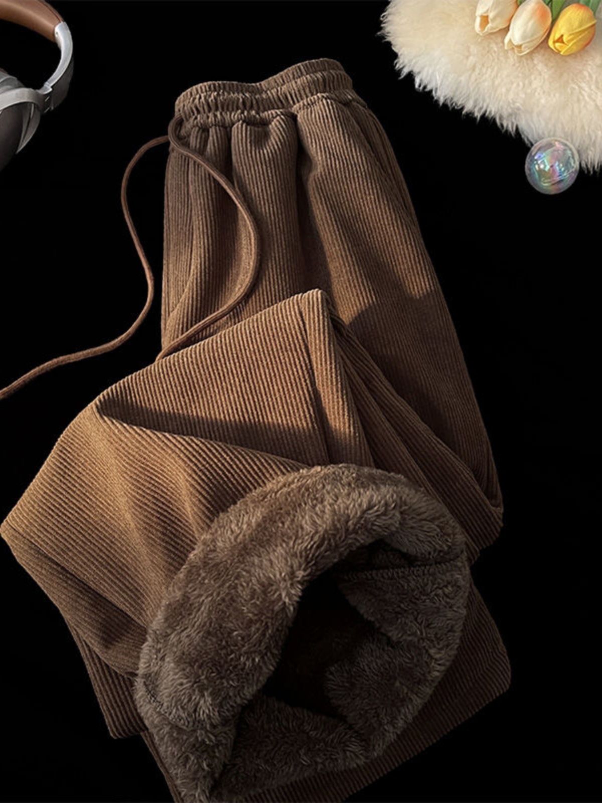 Extra Thick Winter Warm Lamb V - Corduroy Pant Warm review and price