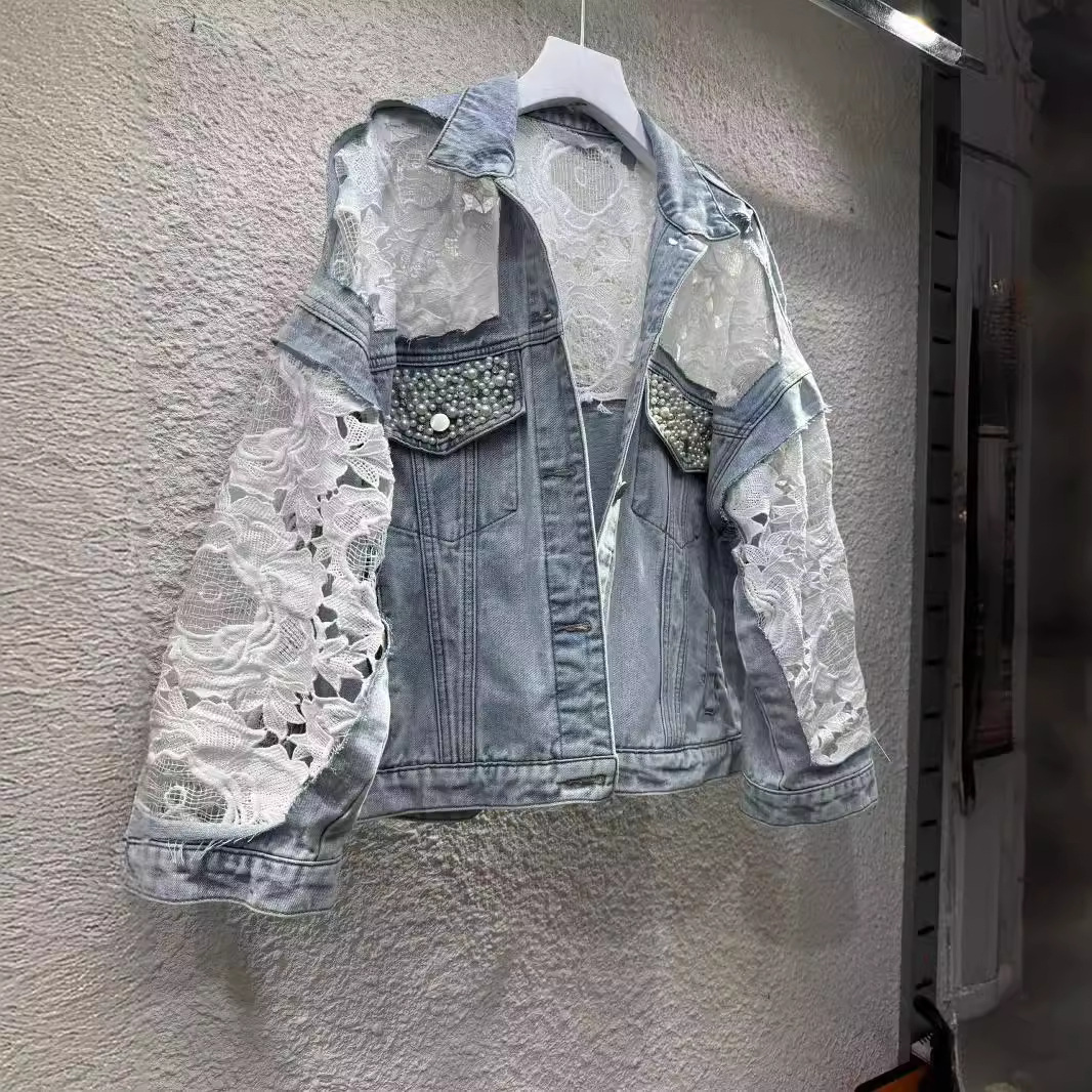 Spliced Embroidery Jacket Wome - Down Jacket Packable review and price